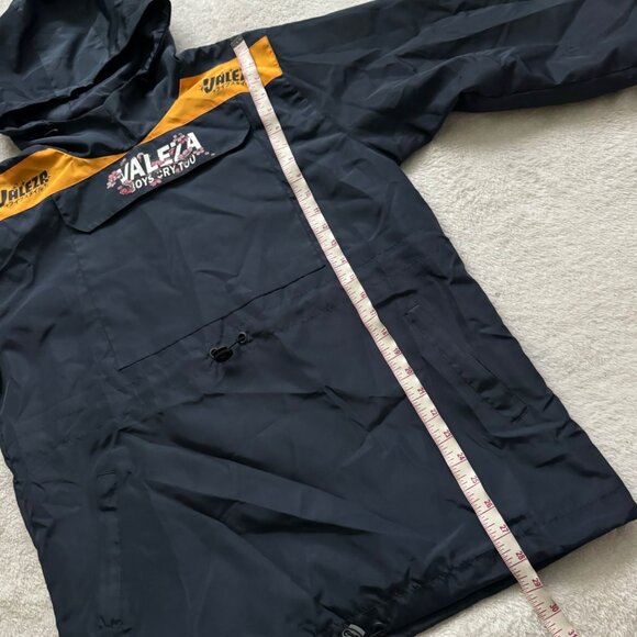 Valeza Boys Cry Too Mens Streetwear Windbreaker Jacket sz medium hoodie black - Picture 4 of 16